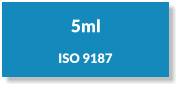 5ml ISO 9187